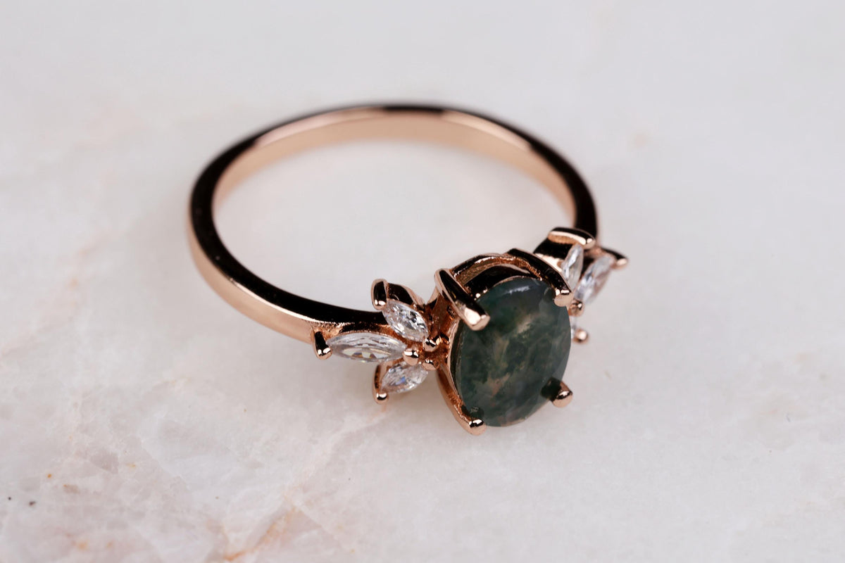 a close up of a ring on a table