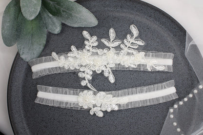 a couple of headbands sitting on top of a plate