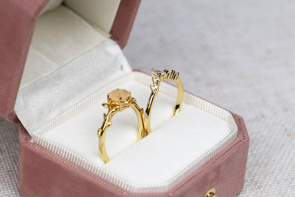 a couple of rings sitting inside of a box