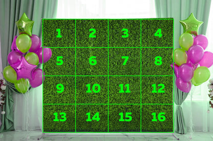 Green Plant Wall Panels: Wedding Backdrop Greenery, Artificial Hedge Decor