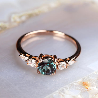 a close up of a ring on a table