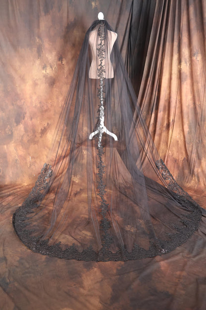a mannequin with a veil on a mannequin