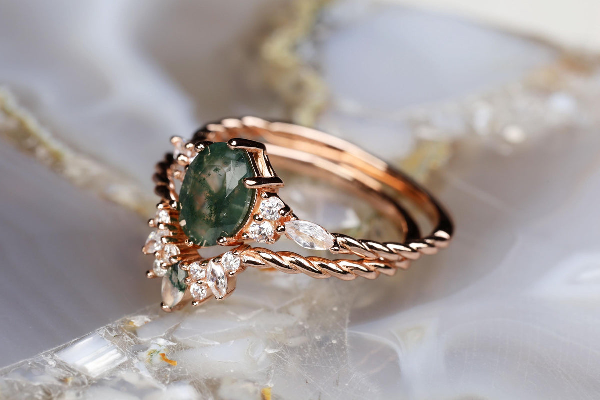 a close up of a ring on a table