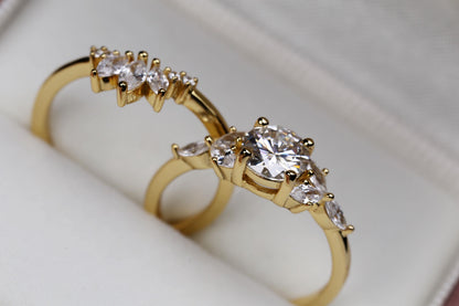a couple of rings that are in a box