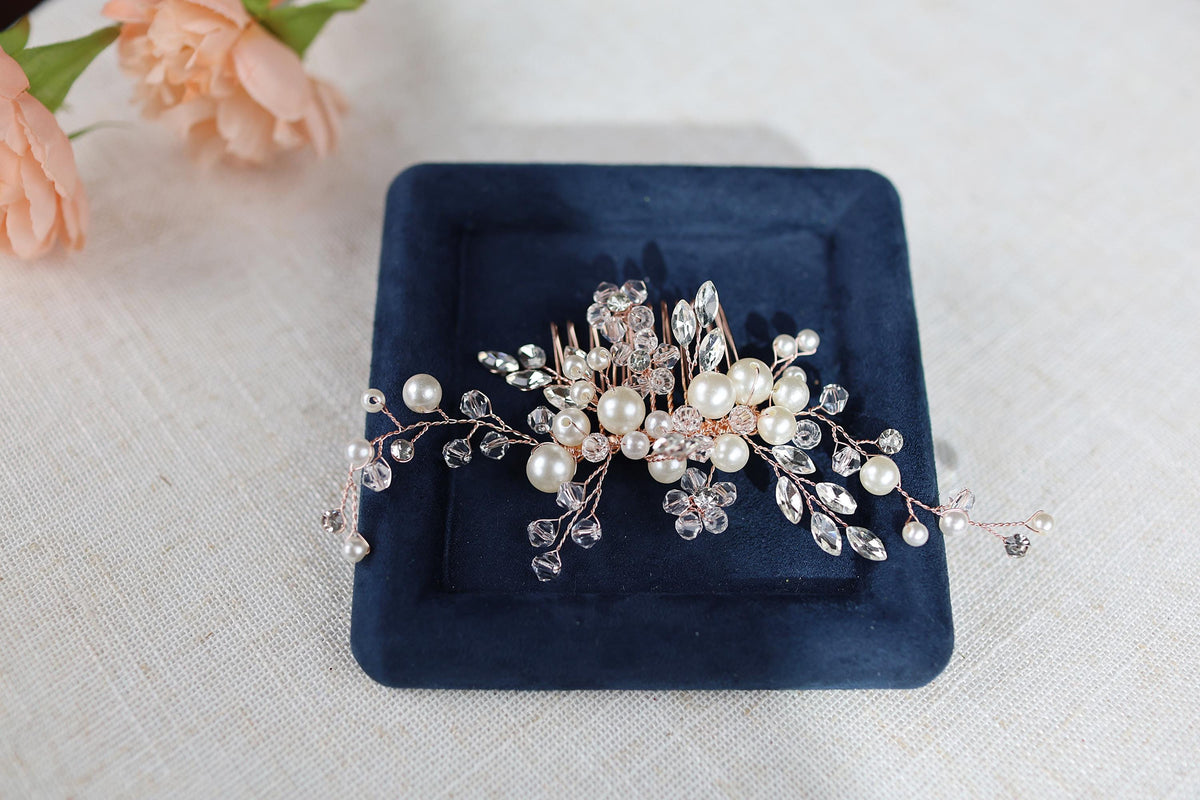 a close up of a hair piece on a table