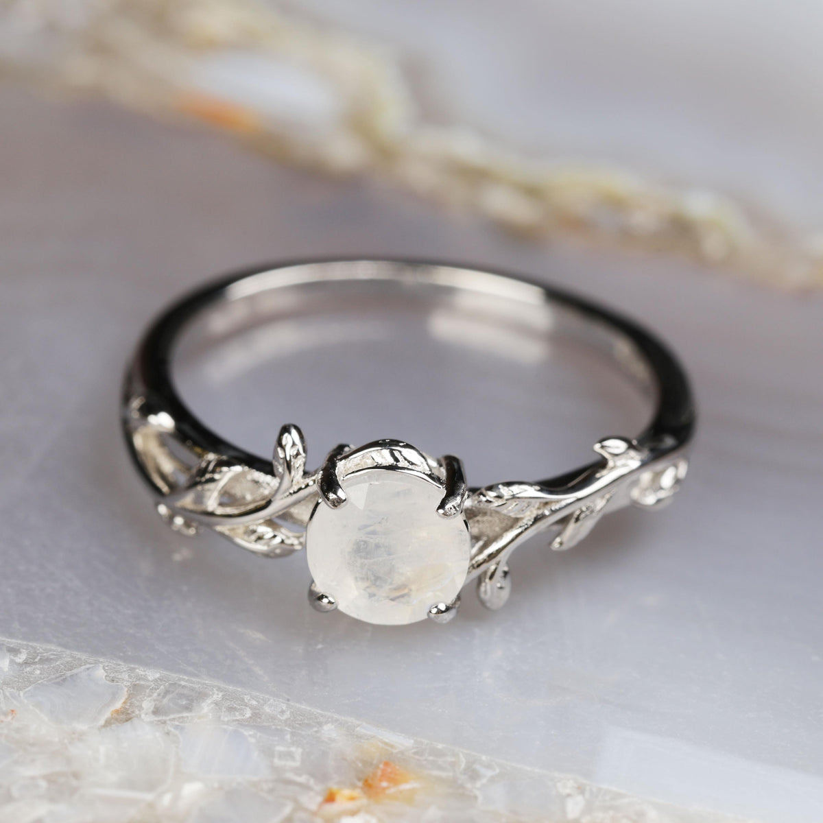 a close up of a ring on a table