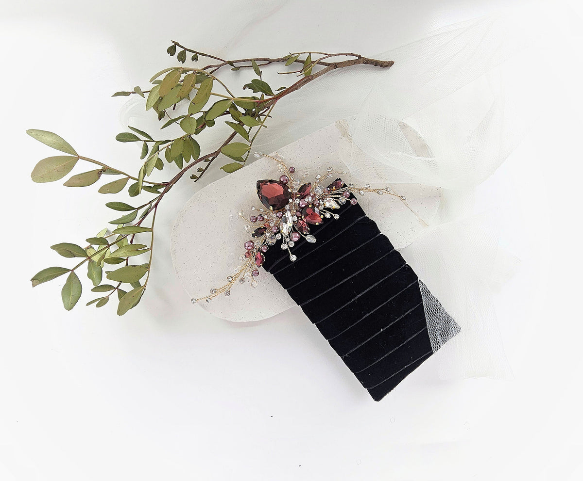 a piece of cloth with a flower on top of it