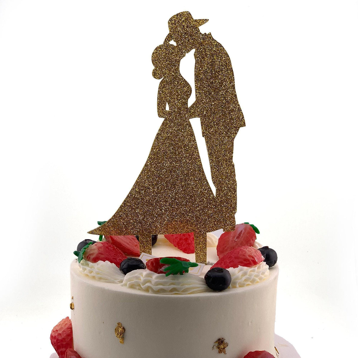 Cowboy Wedding Cake Topper: Western Anniversary Party Decor