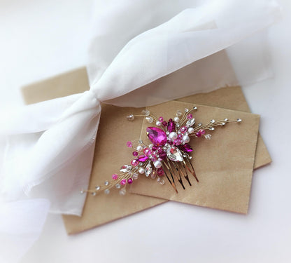 a close up of a hair comb on a piece of paper