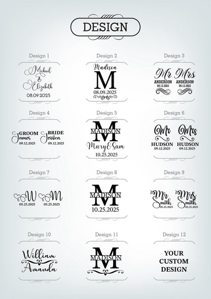 a bunch of different type of font and numbers