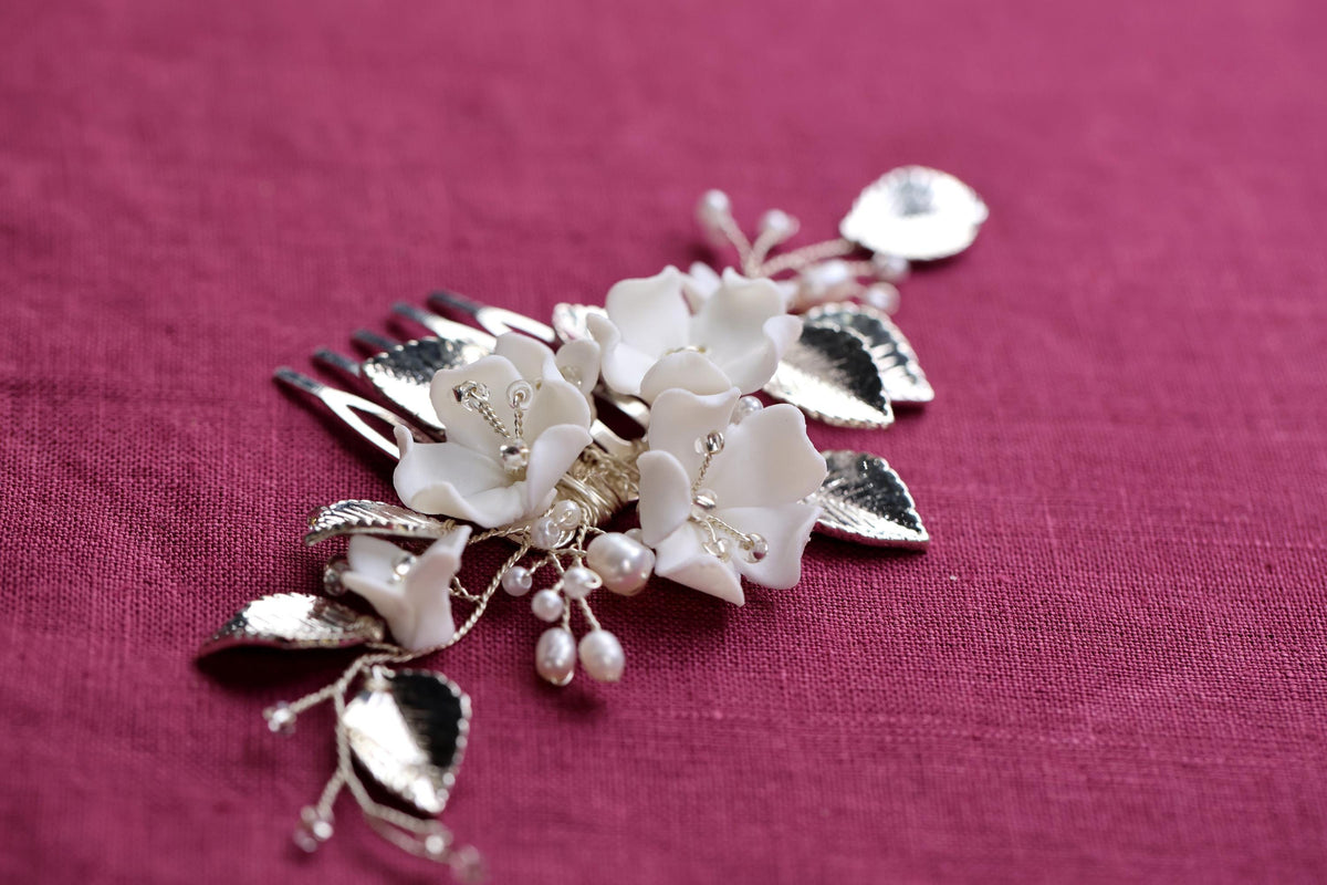 a close up of a flower on a table