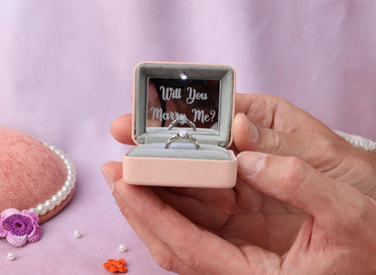 LED Engagement Ring Box: Proposal Ring Bearer
